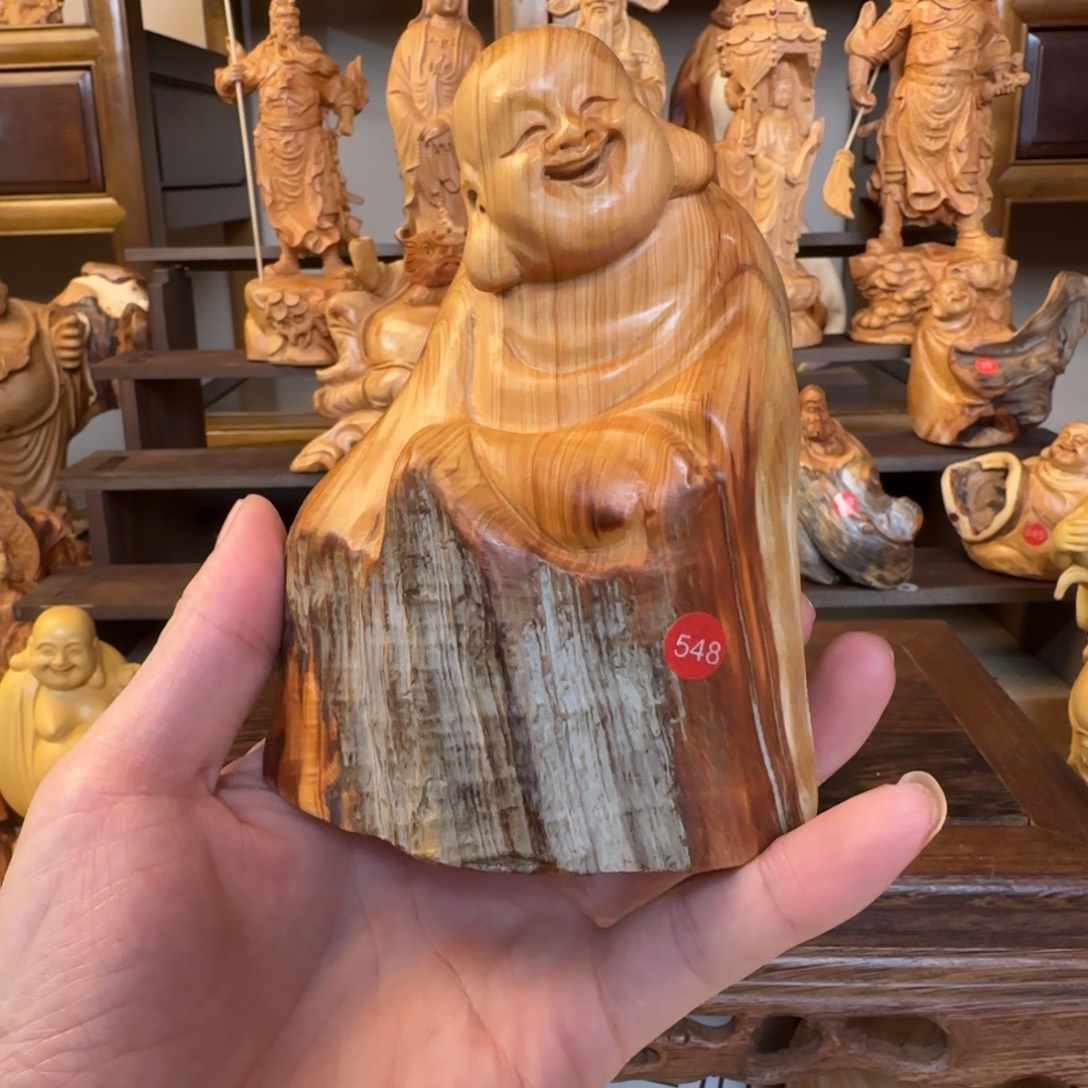 崖柏小木匠艺雕一物一