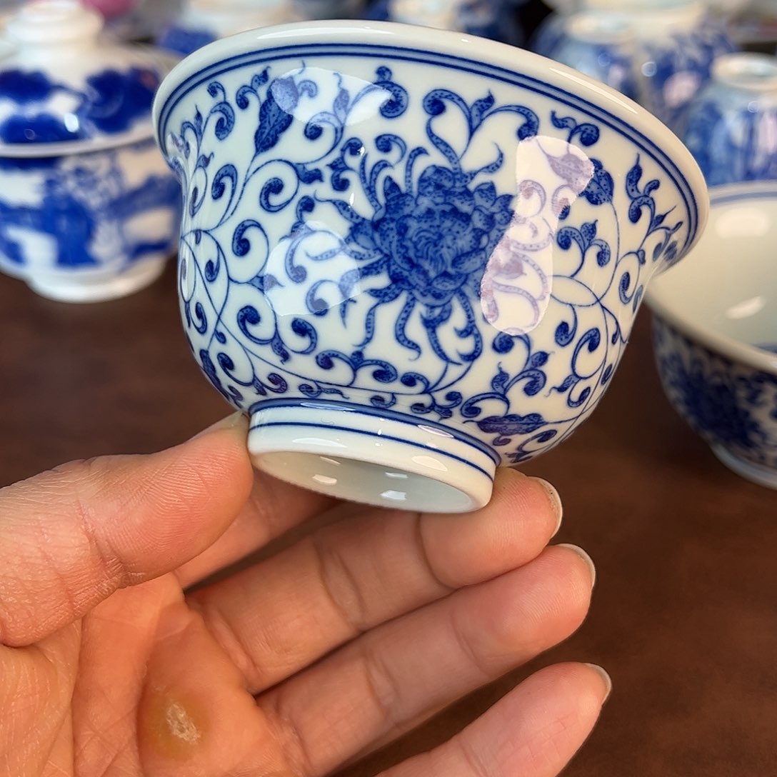 杯景德镇全手工手绘陶瓷