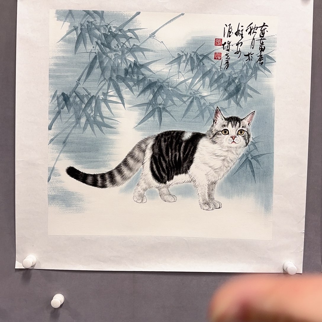 国画国画纯手绘作品请放心去藏