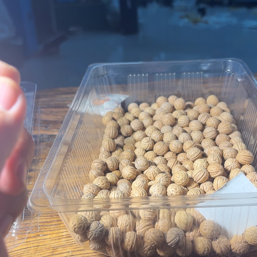 晨***曦吊坠桃核盘锦夹板