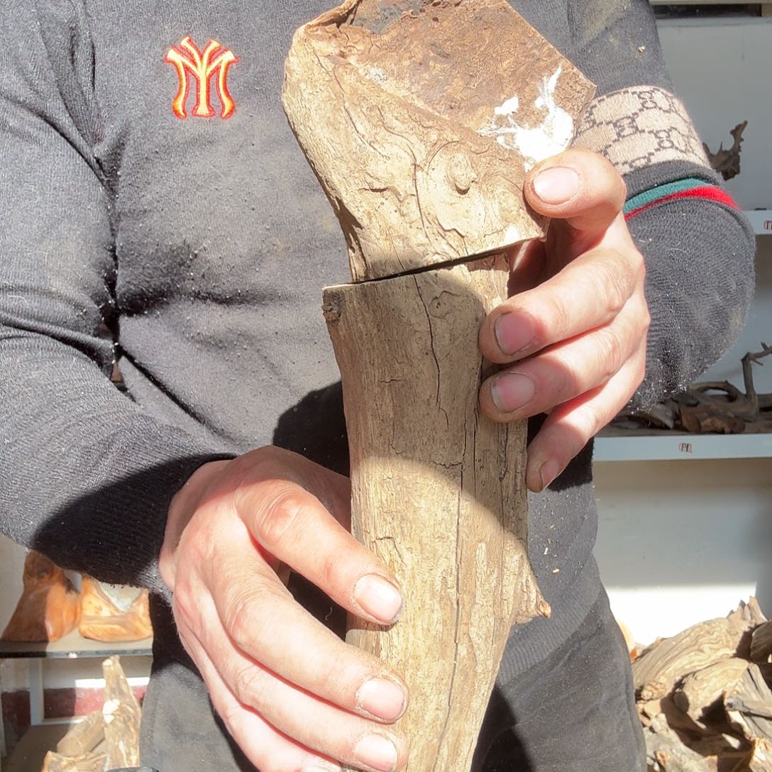 古***3木太行崖柏摆件摆件