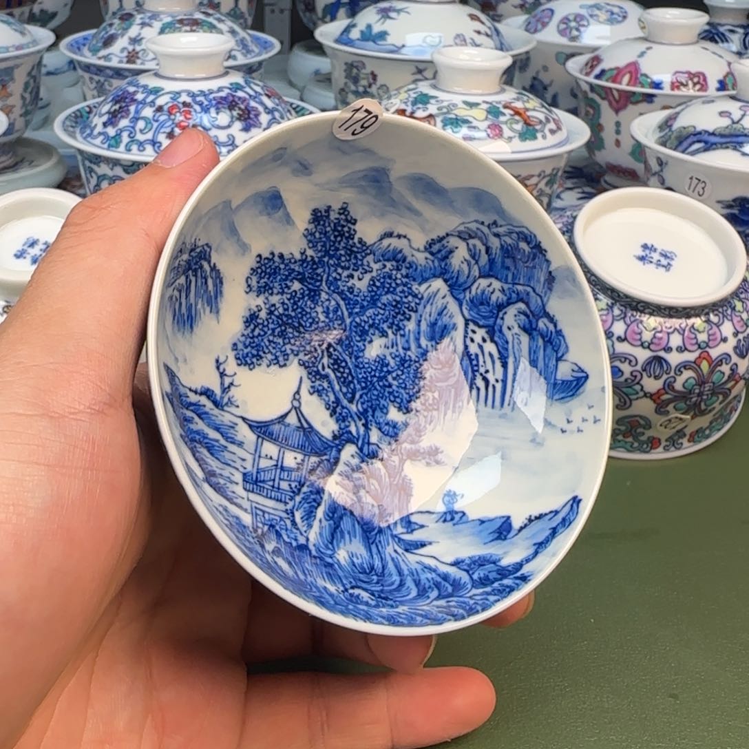 彦祖纯手工手绘茶具179