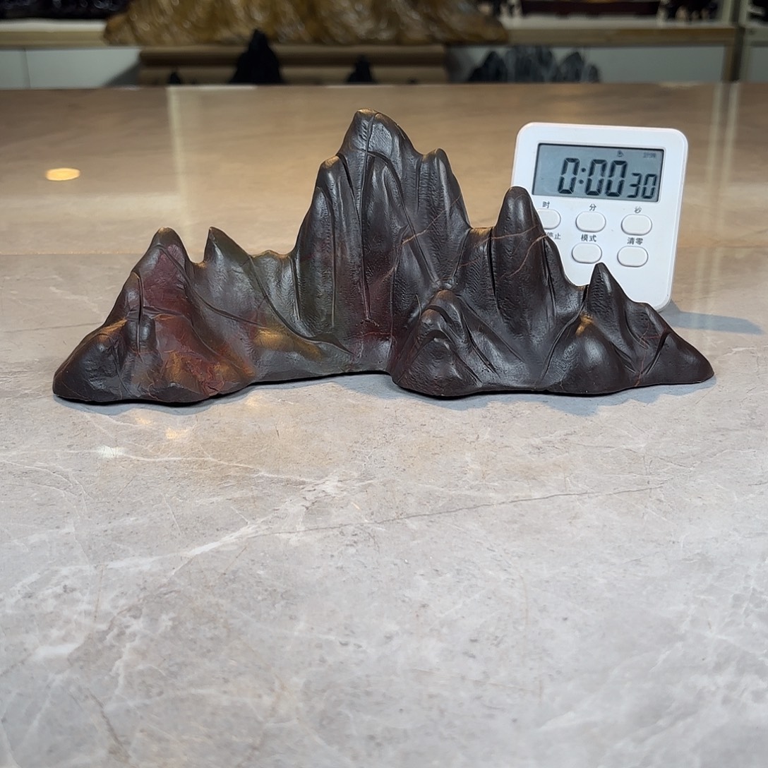 潜***艇灵璧石手工雕刻奇石摆件