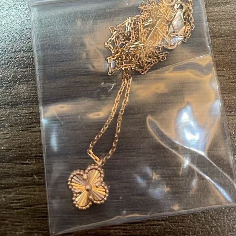 坠链均925银贝壳 CNC精工 单花气质轻奢项链  0006