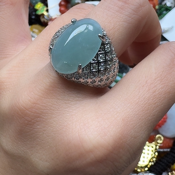 翡翠未镶嵌项链翡翠