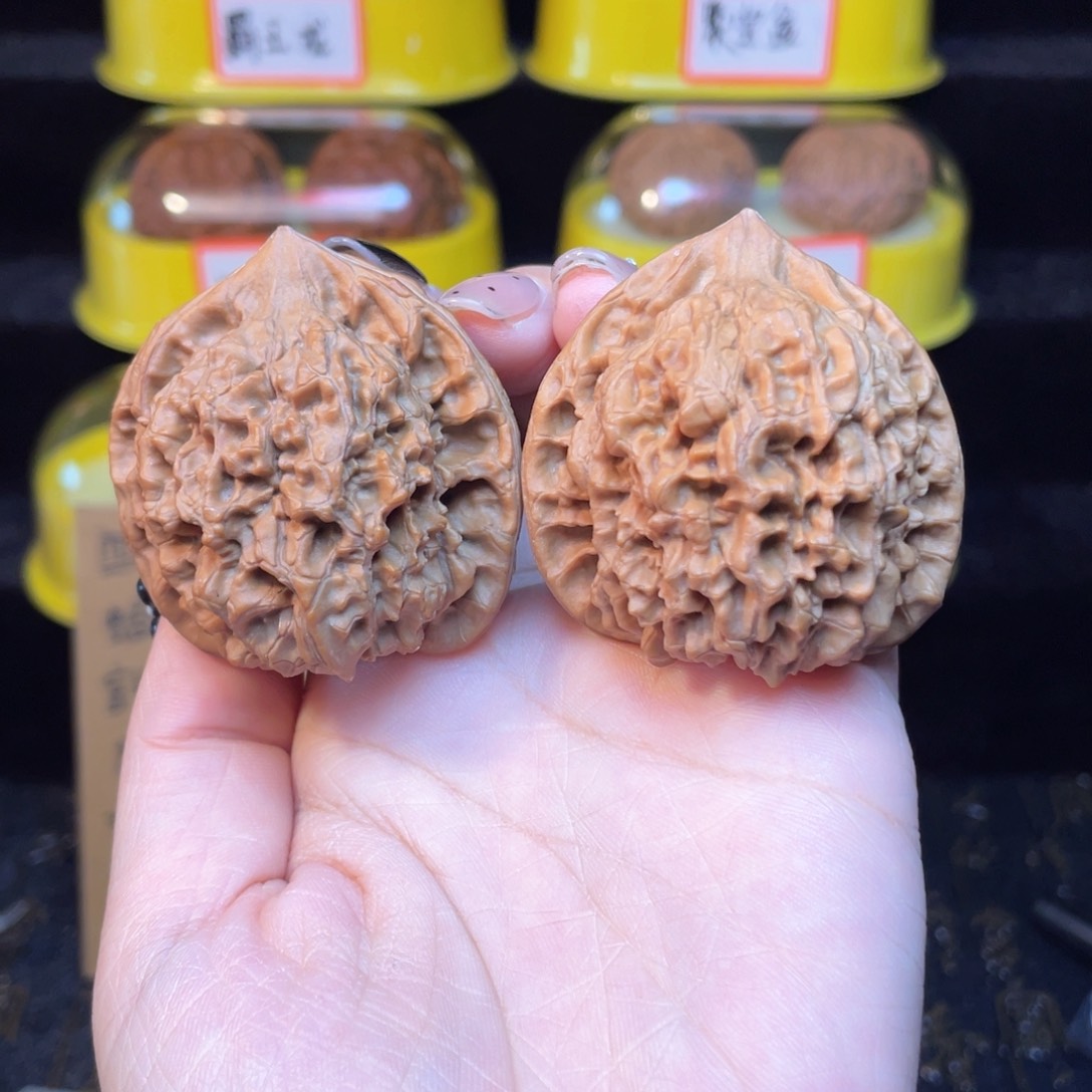 文玩核桃把件官帽44