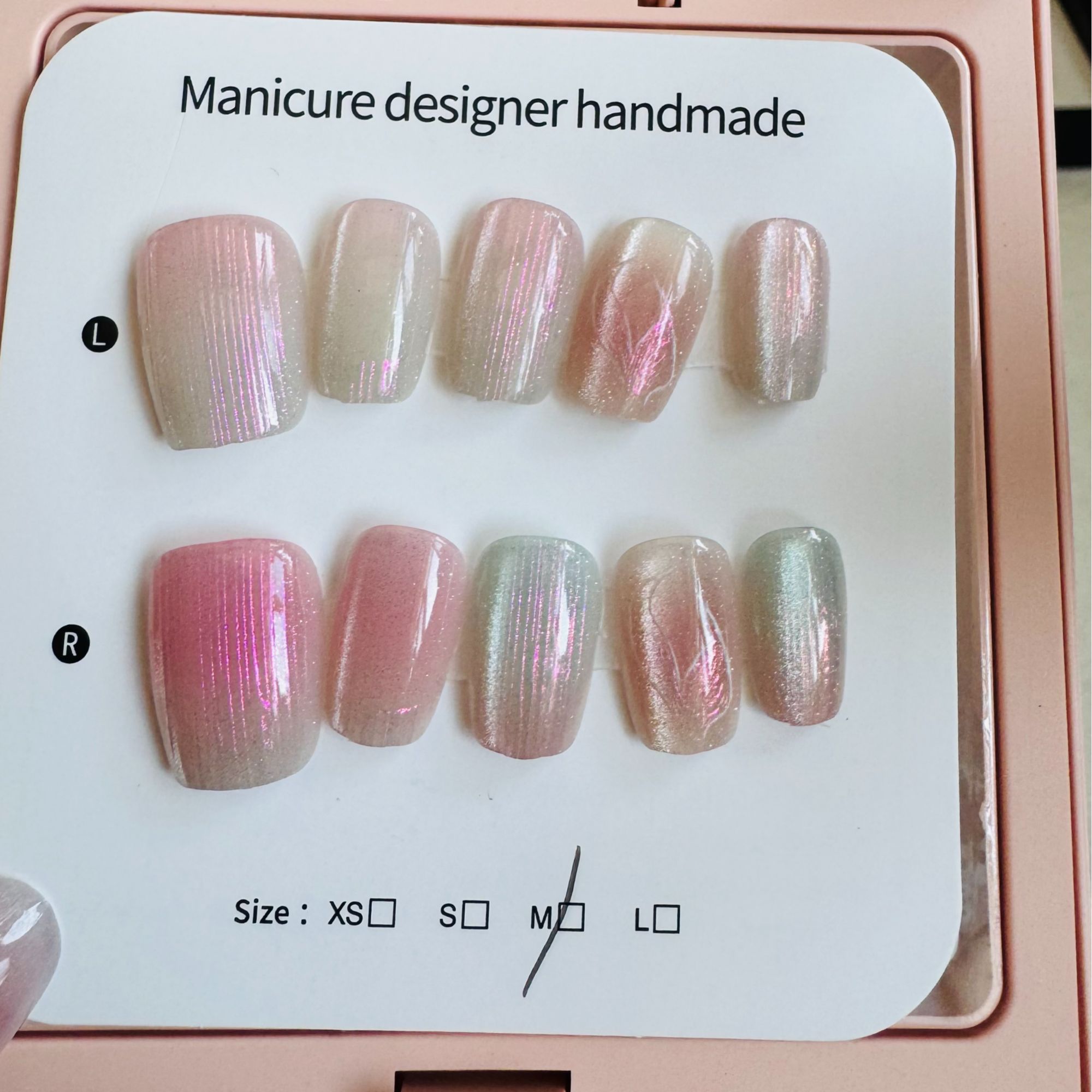 美人鱼纯手工穿戴甲