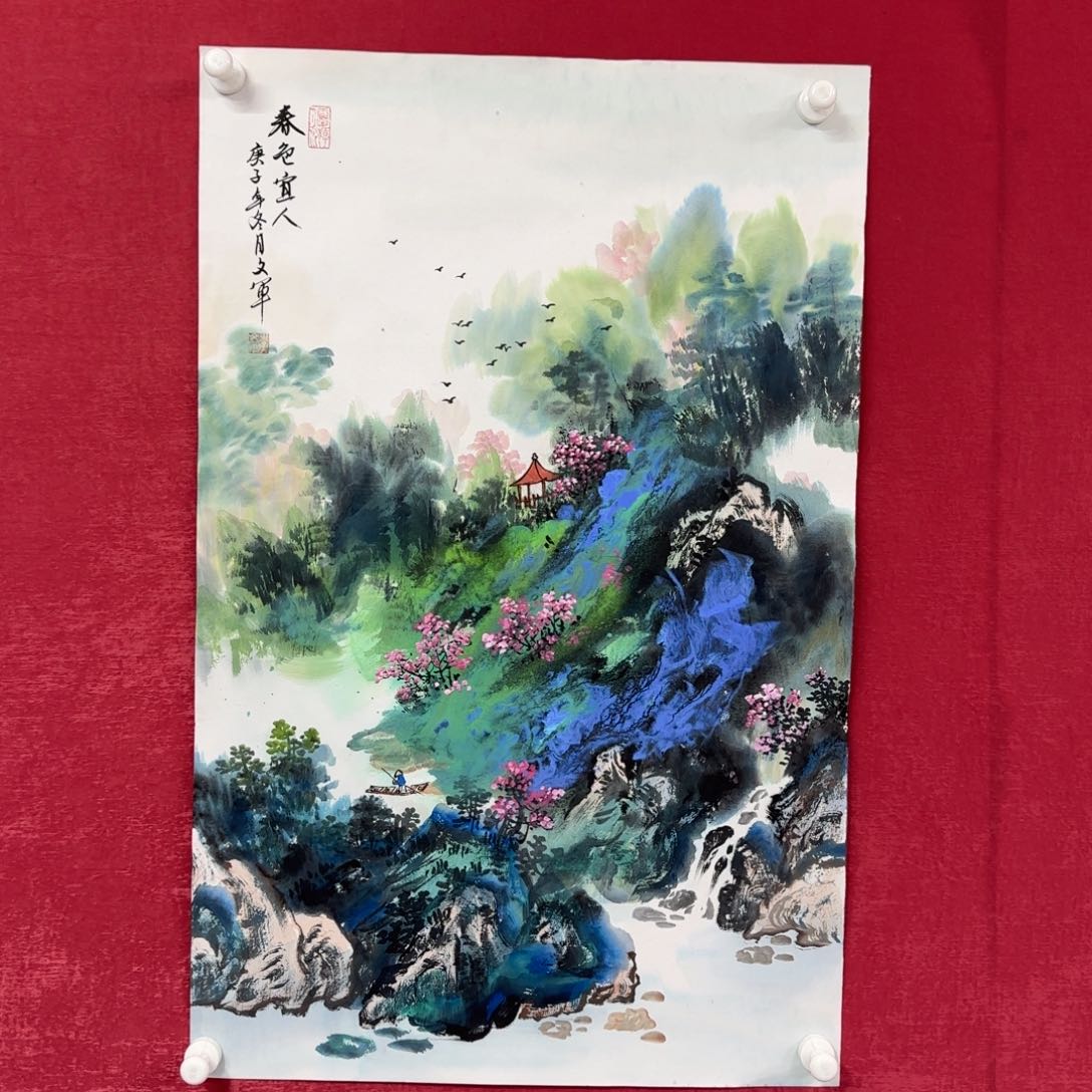 国画李文军老师国画精品