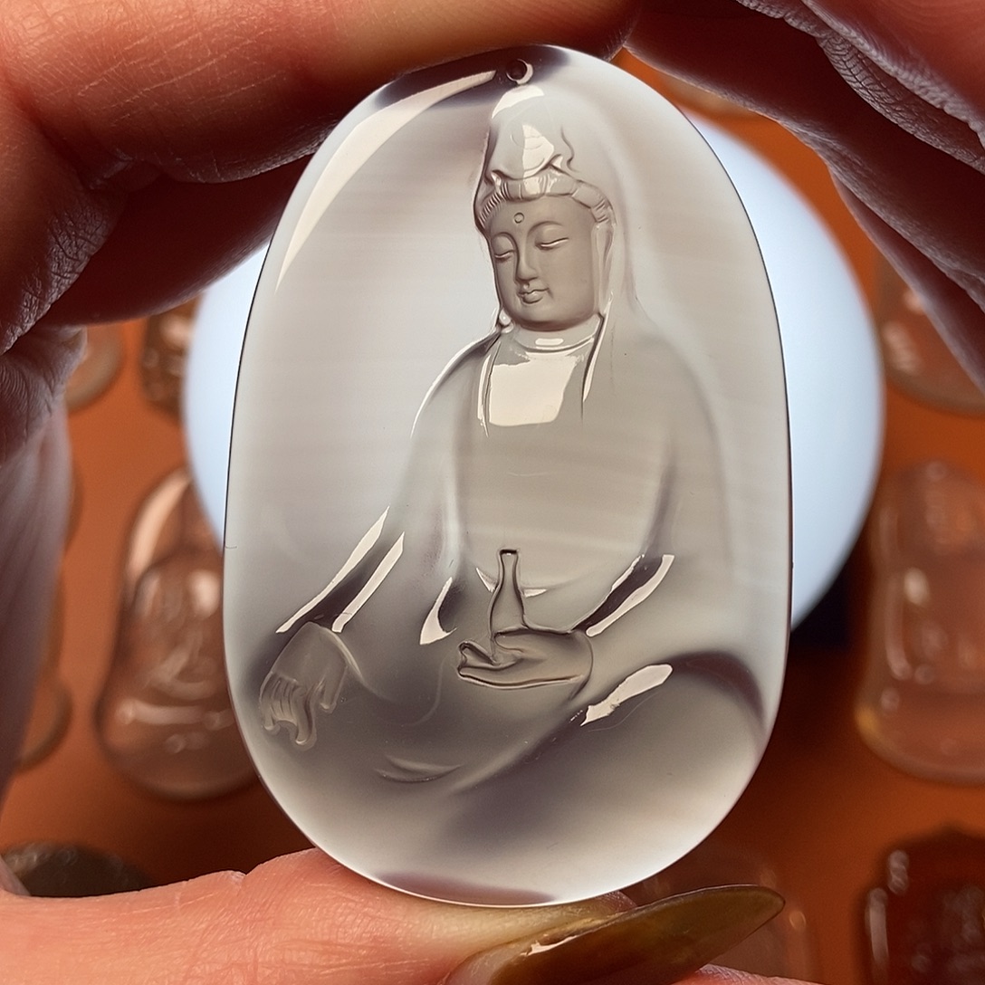 玛瑙/玉髓未镶嵌颈饰