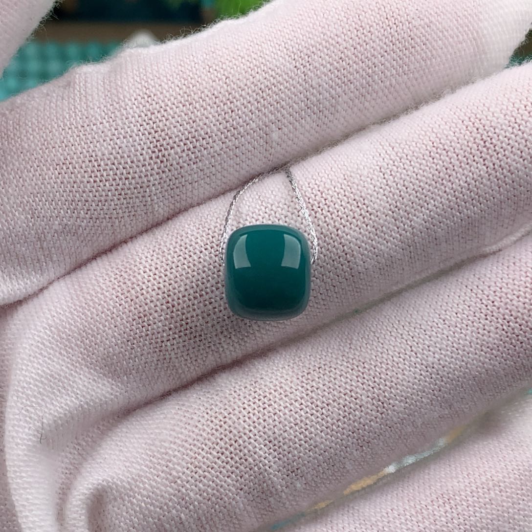 绿松石配饰足金镶嵌老型卡10*9