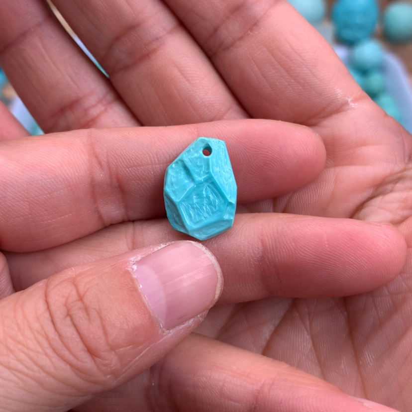 【闪购商品】绿松石卡子未镶嵌