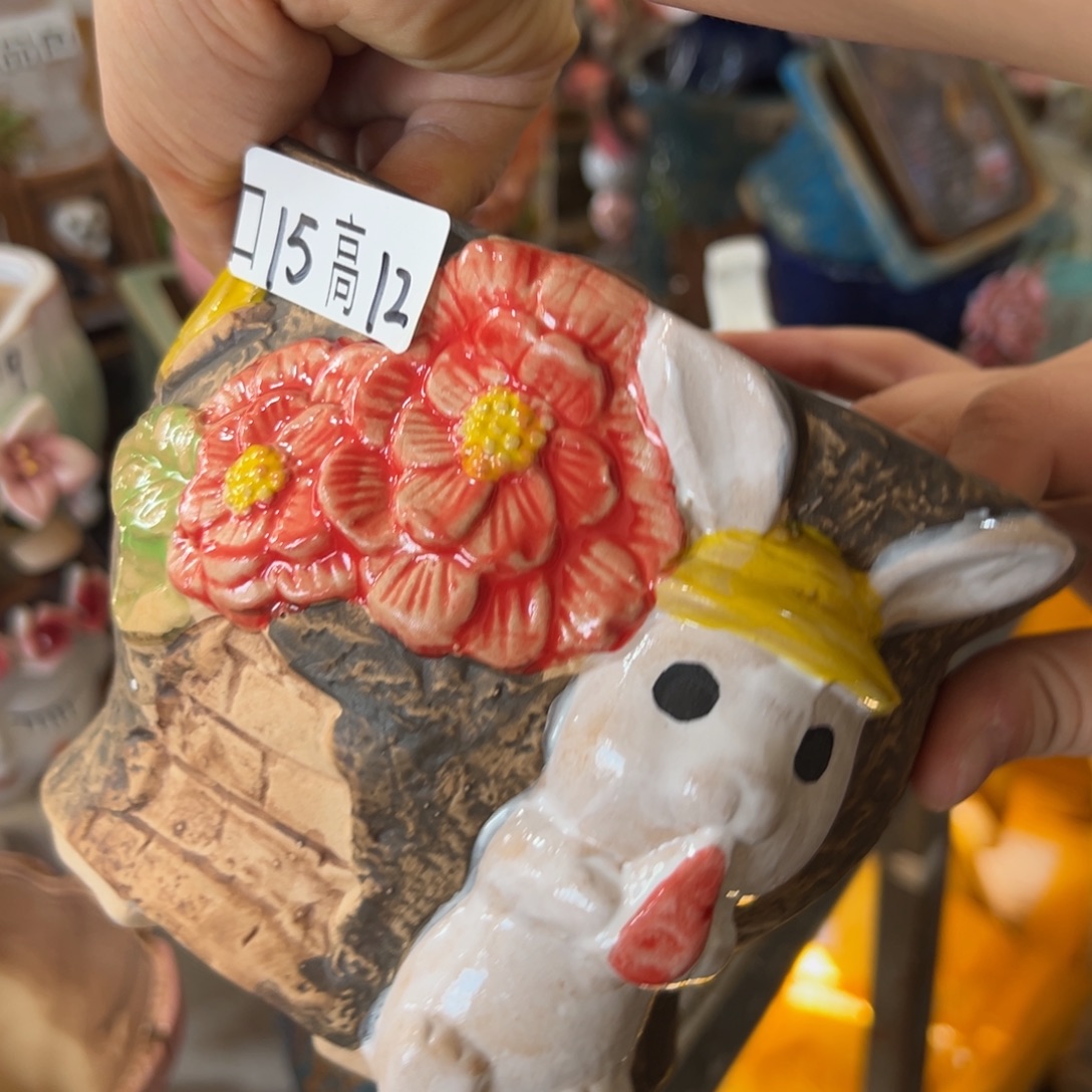 多肉花盆，满20发货，爱退款拉黑