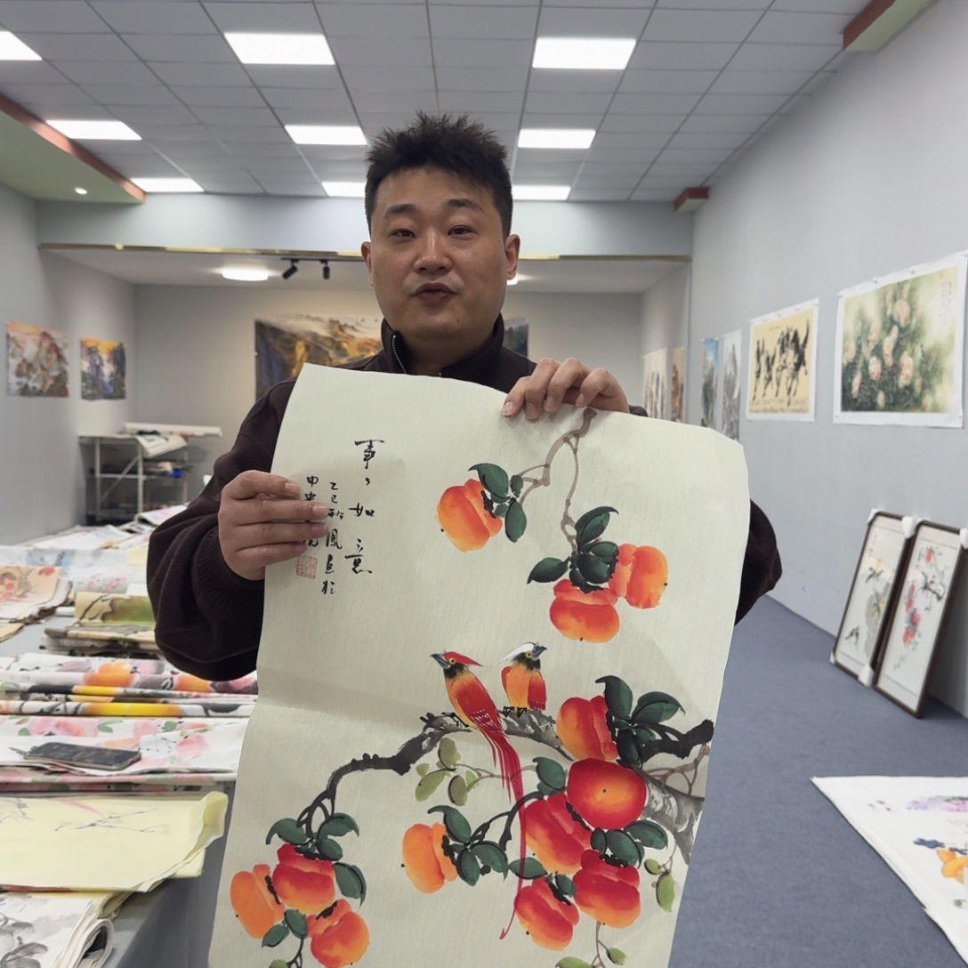 国画国画作品宣纸纯手绘