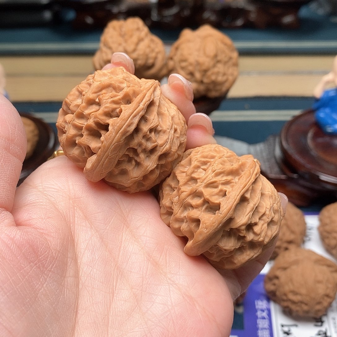 文玩核桃把件苹果