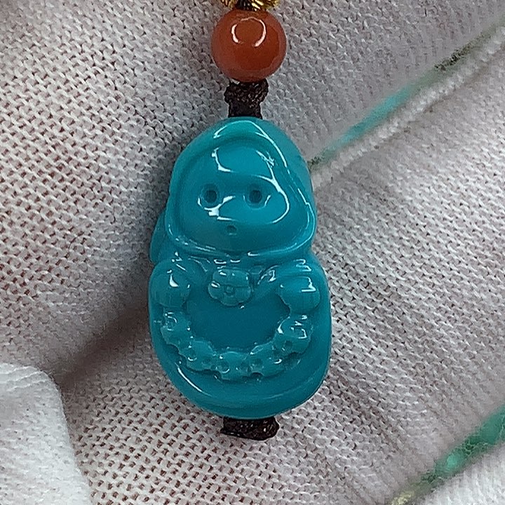 绿松石挂件未镶嵌