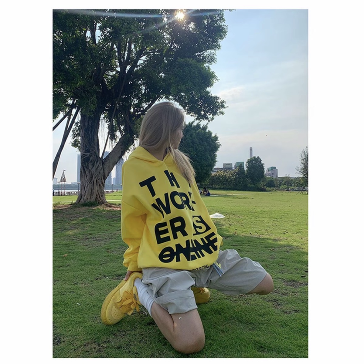 潮牌卫衣美式慵懒男女同款（下单备注编码