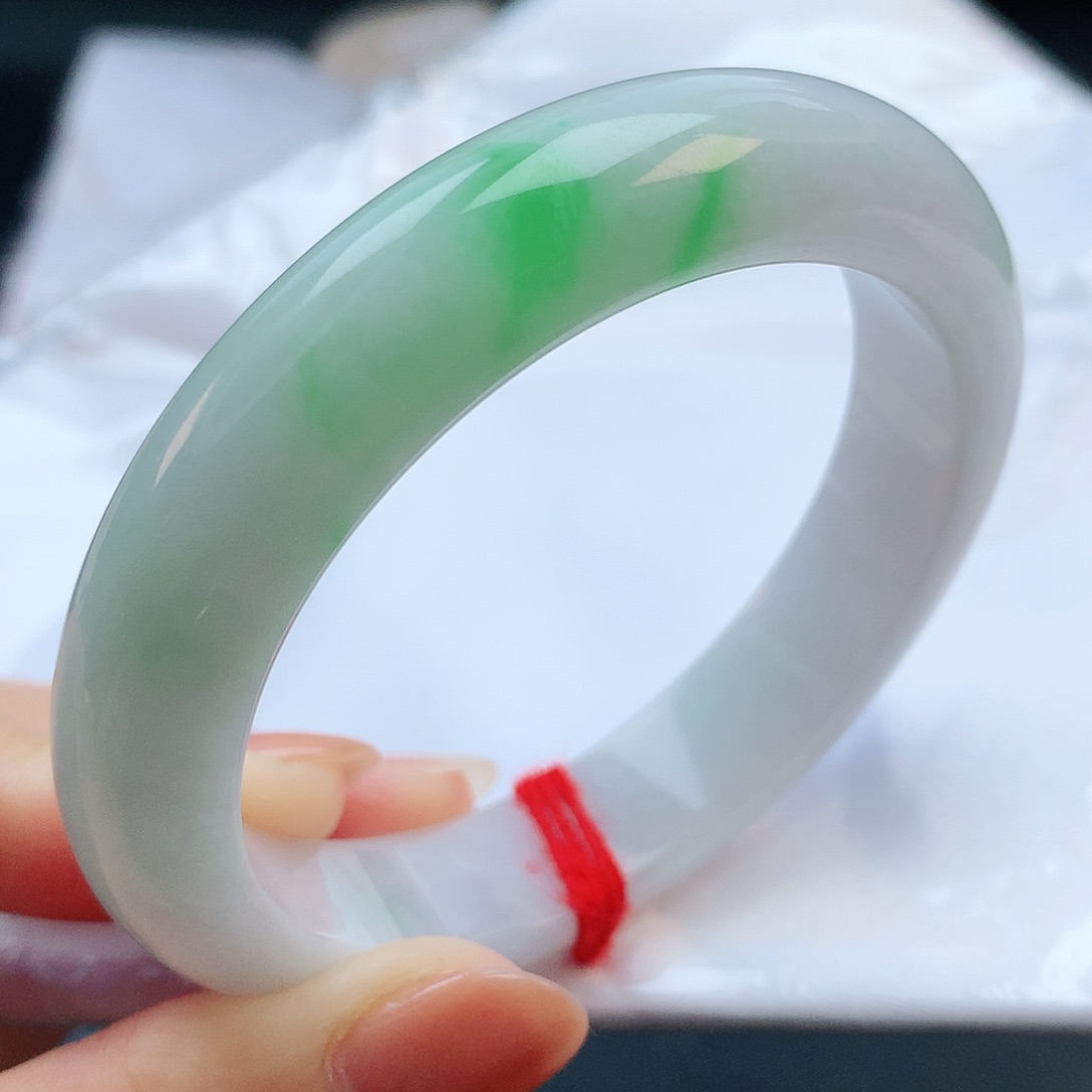 未镶嵌手镯翡翠55圈口882446