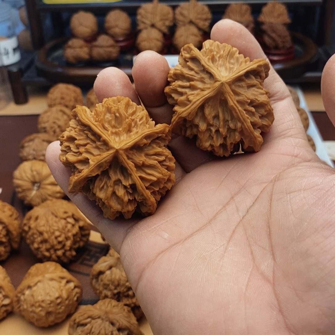 文玩核桃把件55/49尺帝王四棱 2