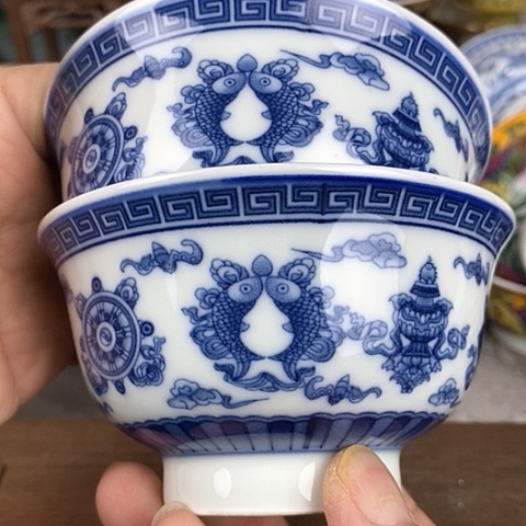 景德镇陶瓷藏式茶碗