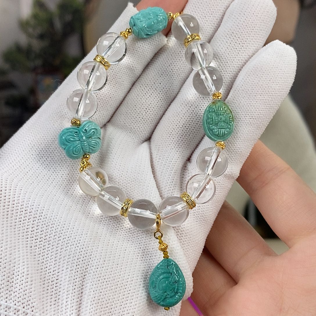 绿松石未镶嵌珠宝奇石