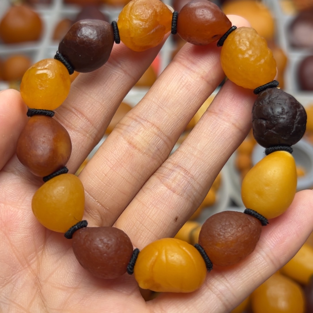 琥珀裸石未镶嵌天然蜜蜡