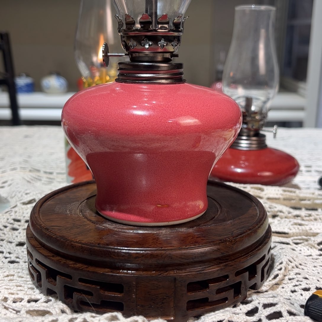 摆件景德镇陶瓷香薰灯