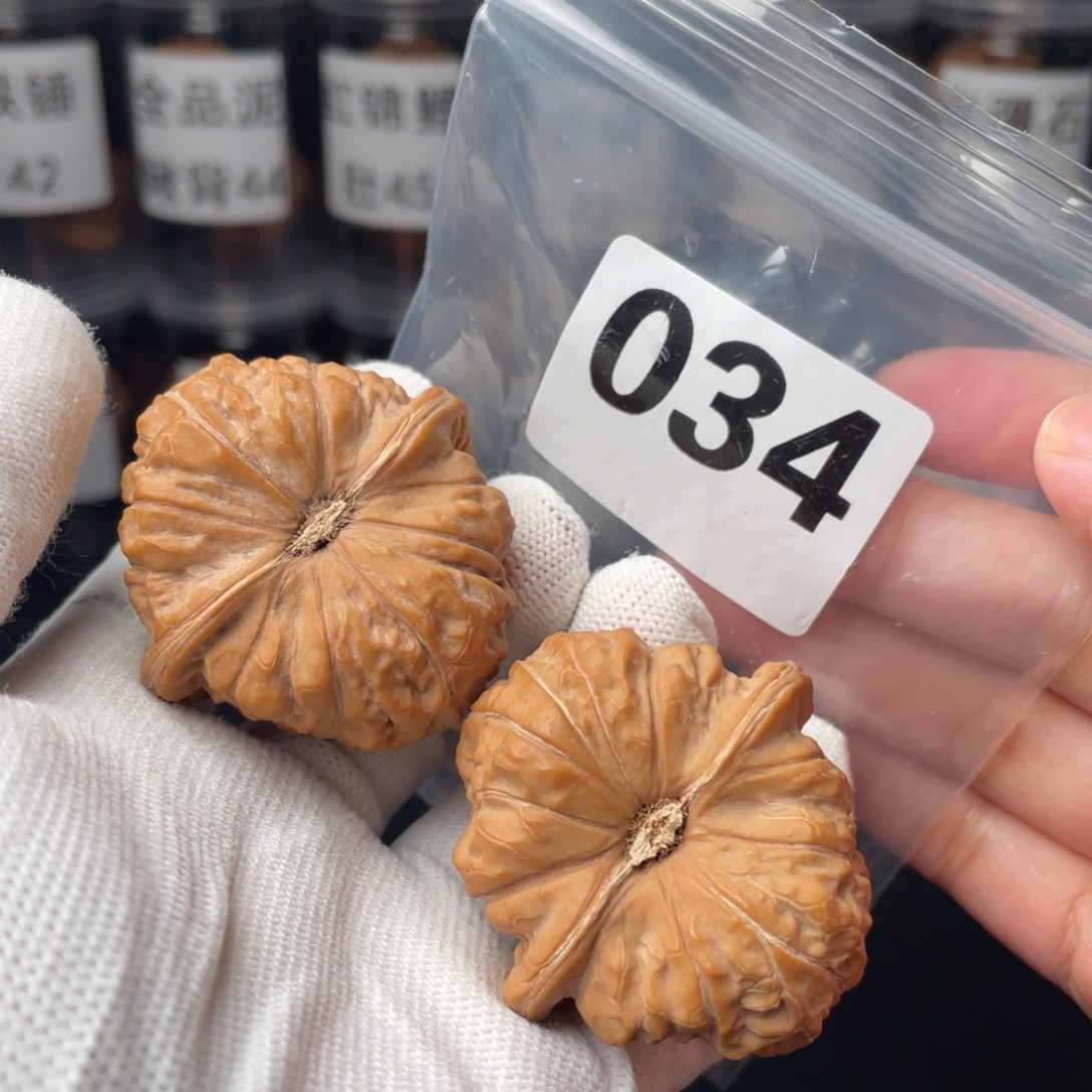 文玩核桃把件全品45南瓜