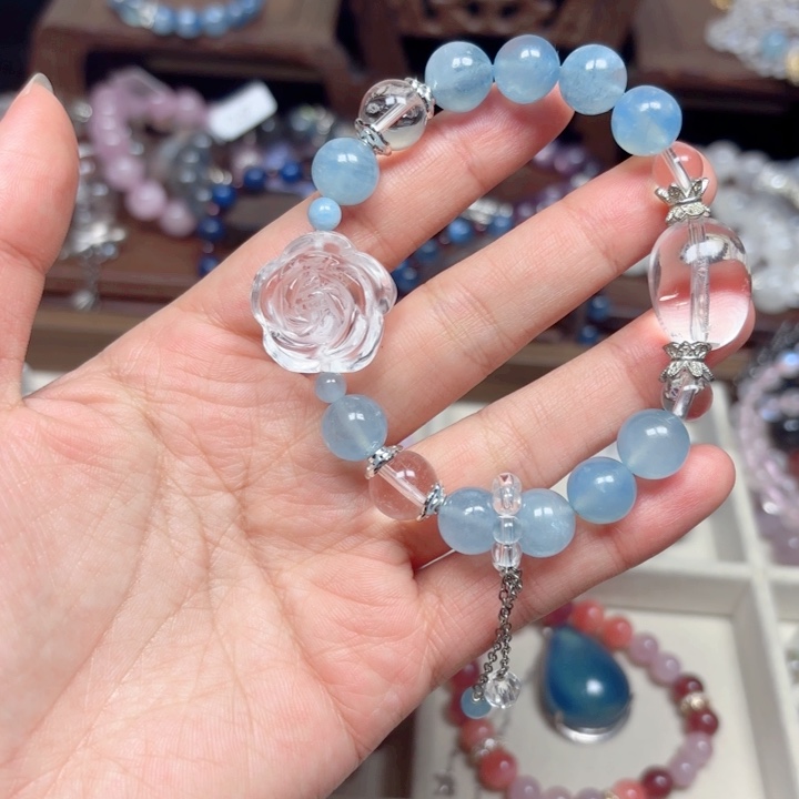 水晶手链未镶嵌j w w