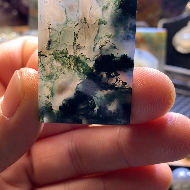 沉***对玛瑙/玉髓未镶嵌颈饰