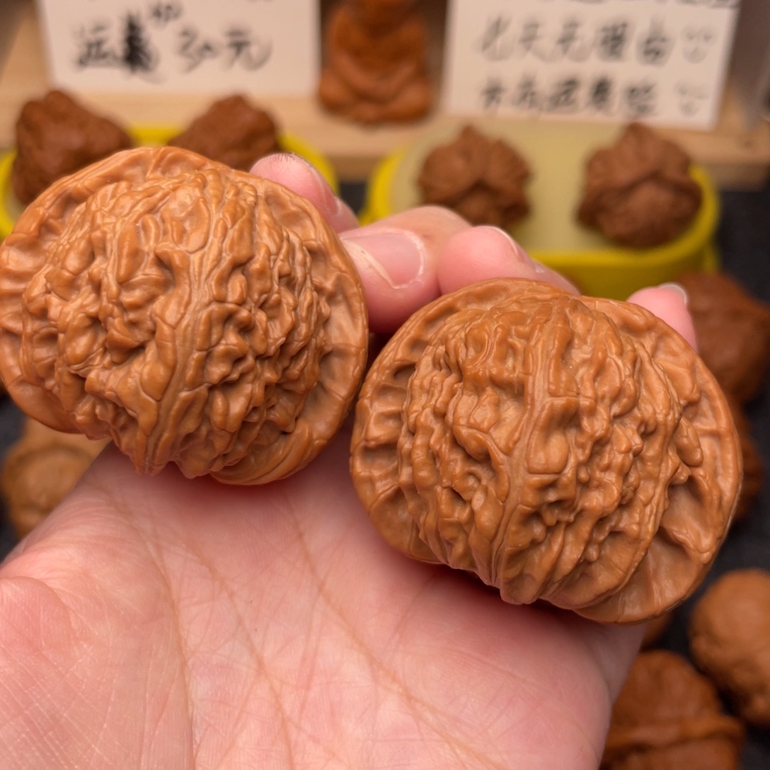 文玩核桃把件狮子44