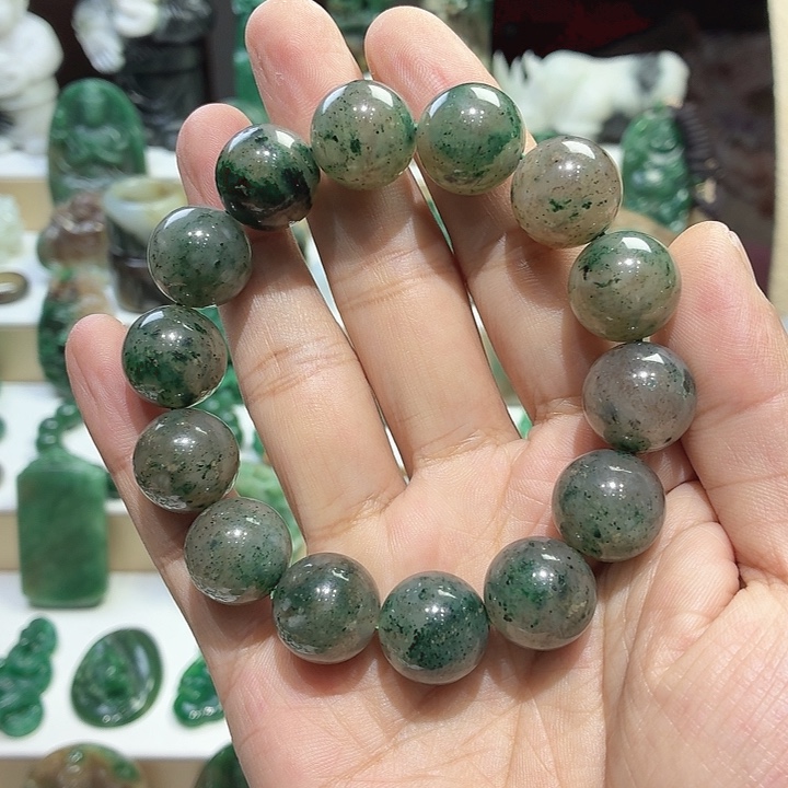 独山玉未镶嵌手串卡16