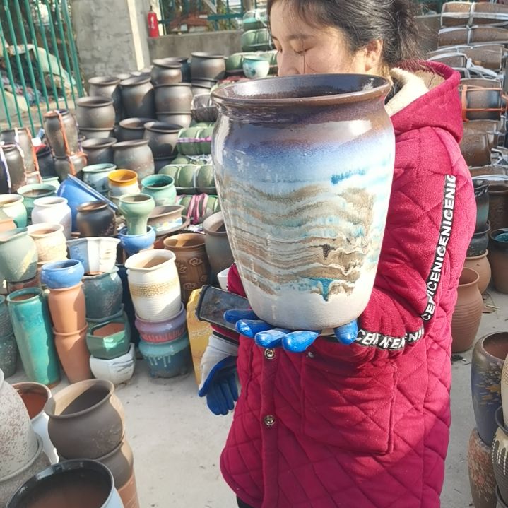 红陶口21高28一个