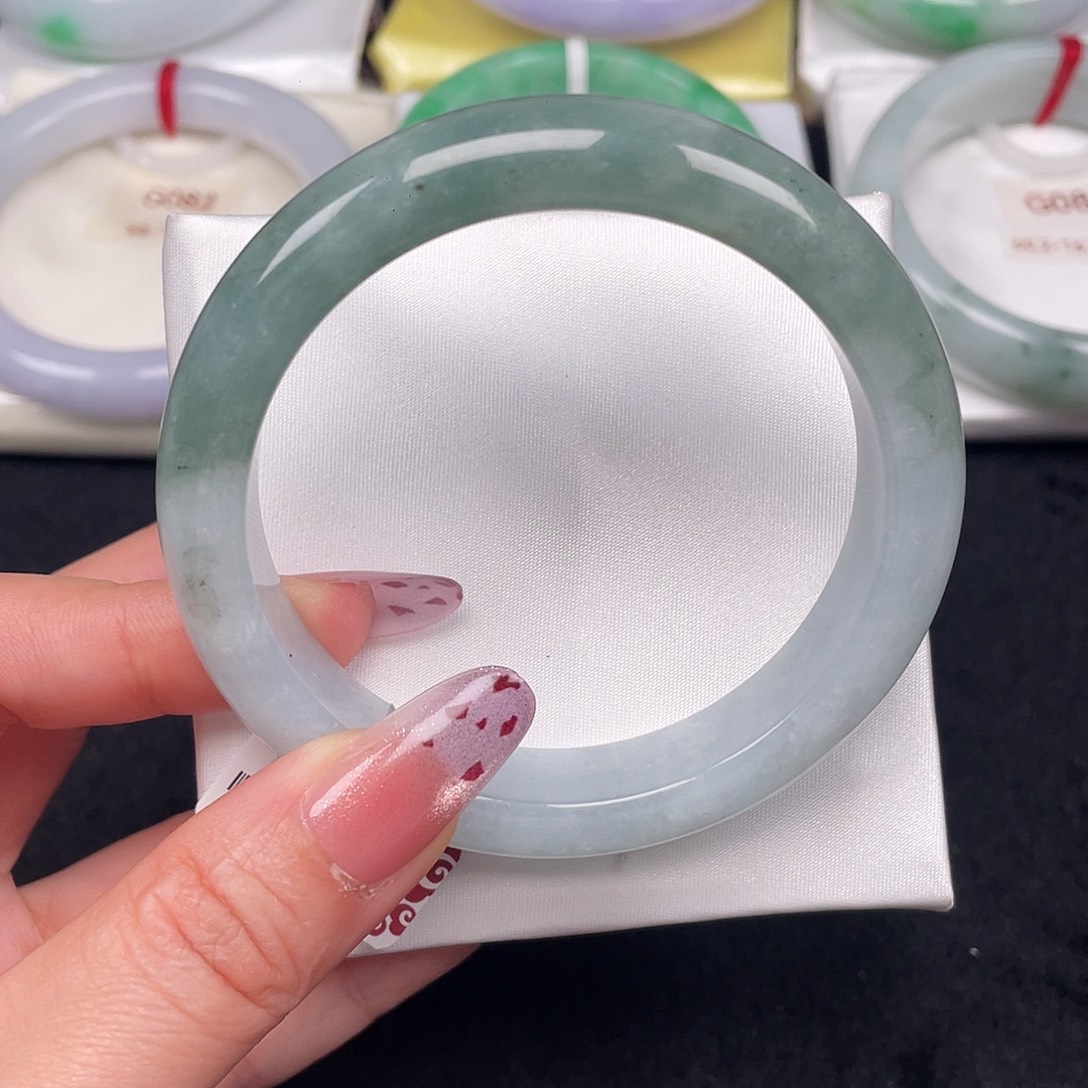 翡翠未镶嵌手镯004