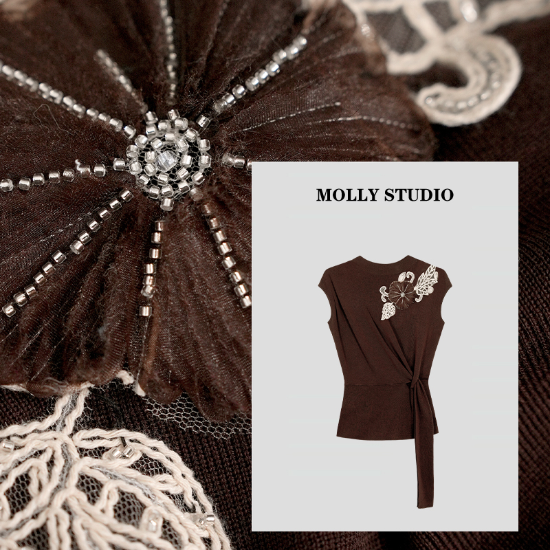 【格温情书】Molly时尚气质显瘦轻奢洋气优雅2026款 上衣 M2610980A