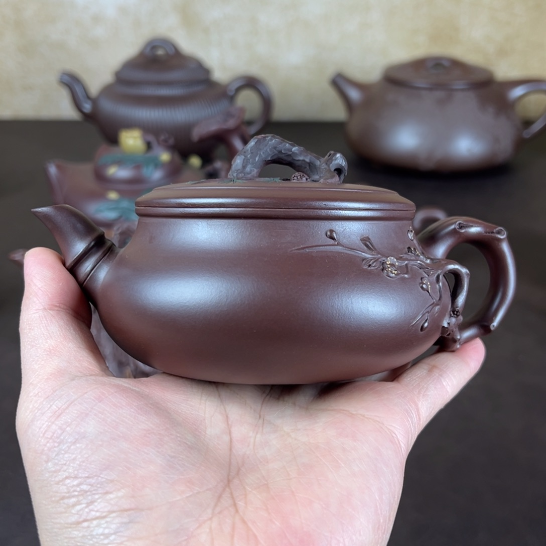 紫砂茶壶木*紫砂壶。。。。。