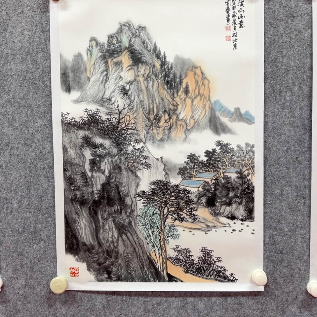 国画杜国庆出版原作