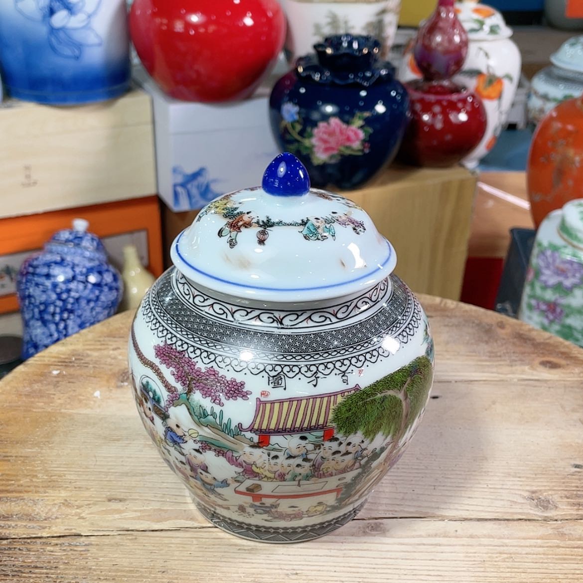 【闪购商品】罐陶瓷茶叶罐密封罐