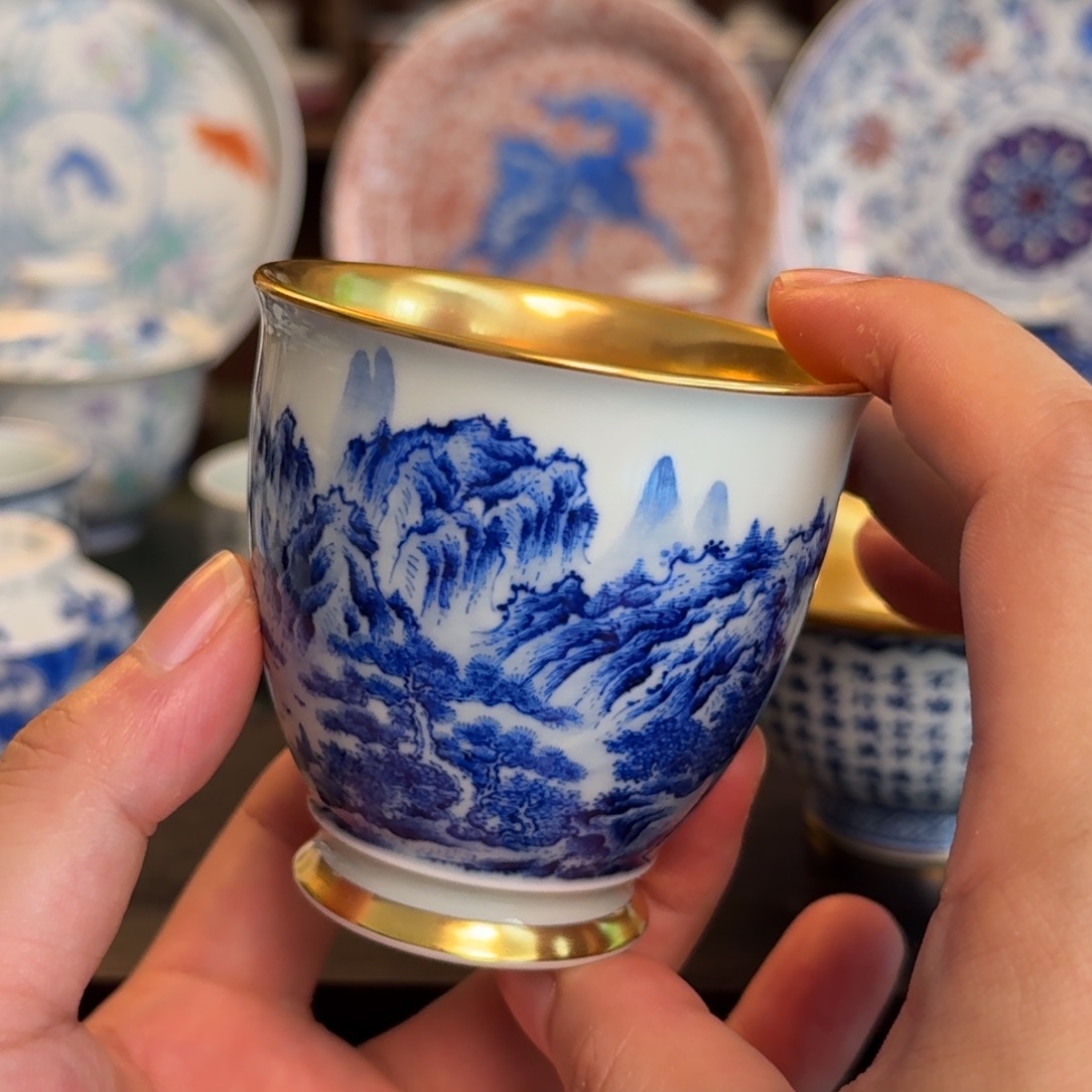 玲***酱纯手工手绘陶瓷茶具