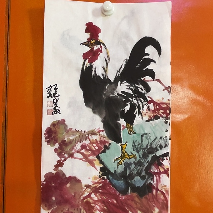 国画张圣敏先生纯手绘作品