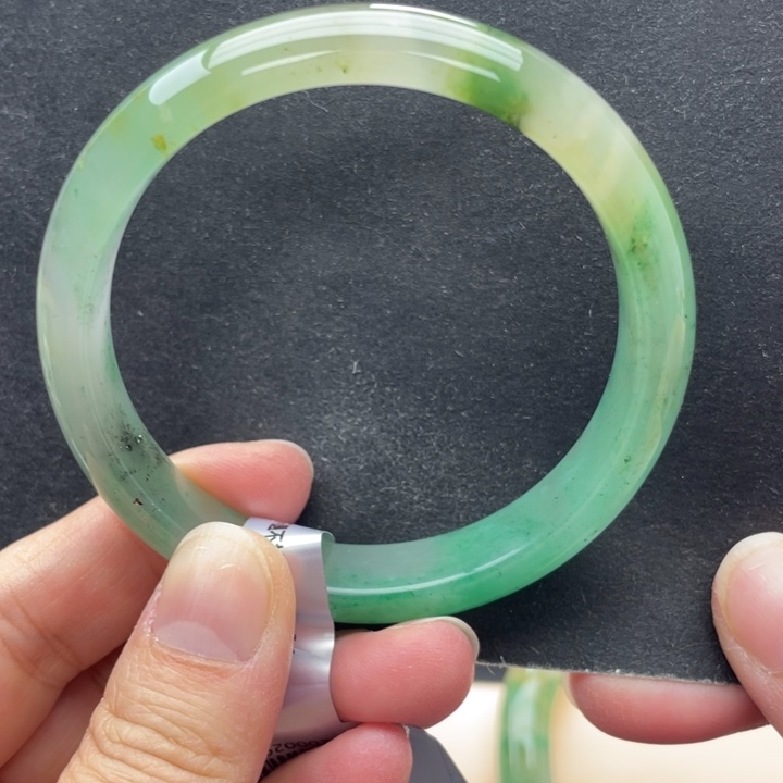 石英质玉未镶嵌手镯55-56
