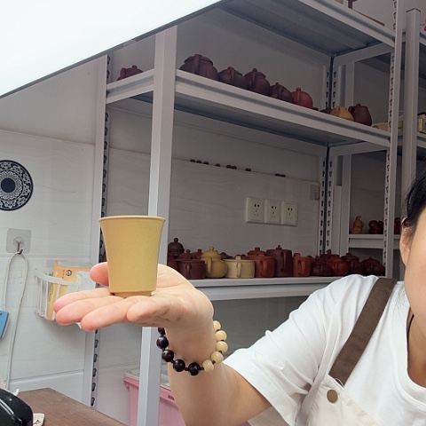 本山绿泥茶案闻香杯闻香杯