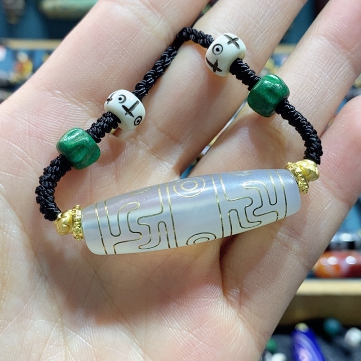 玛瑙/玉髓颈饰合金