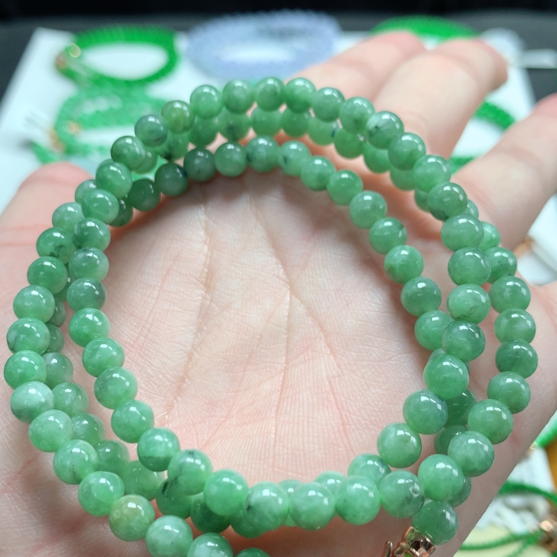 翡翠未镶嵌手链翡翠