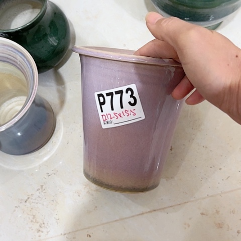 红陶景德镇陶瓷花盆手工