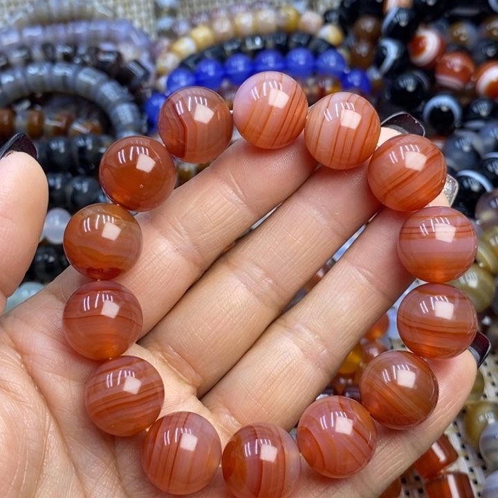 玛瑙/玉髓手链未镶嵌远**客