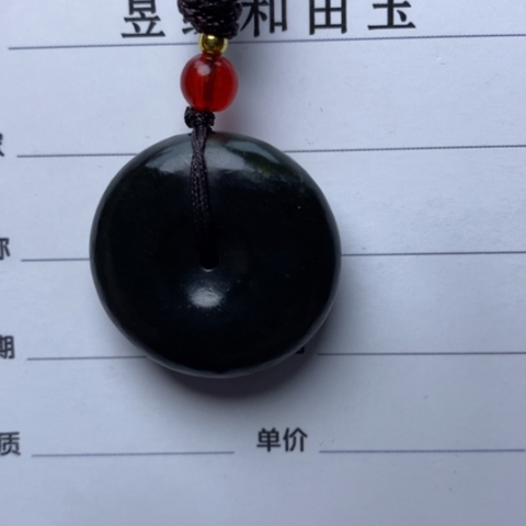 和田玉颈饰未镶嵌追***哥