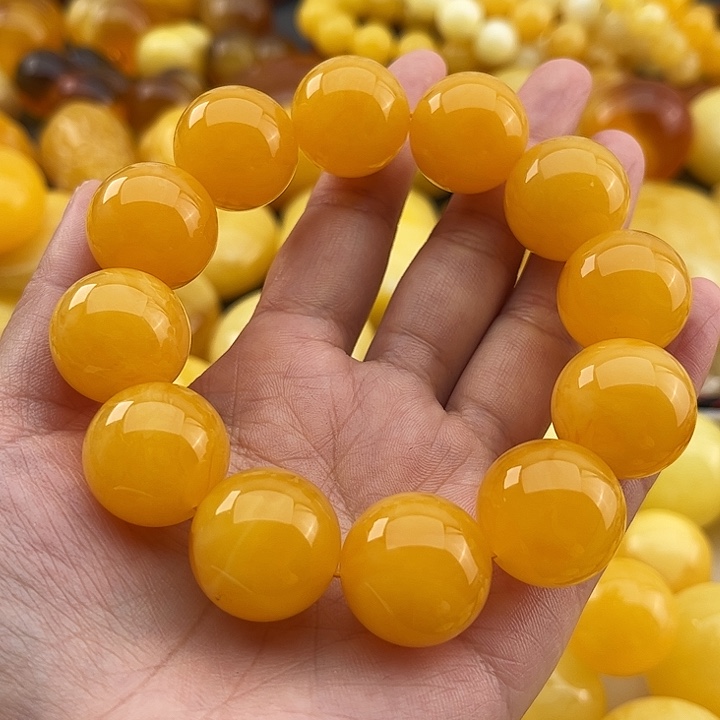 琥珀裸石未镶嵌琥珀蜜蜡