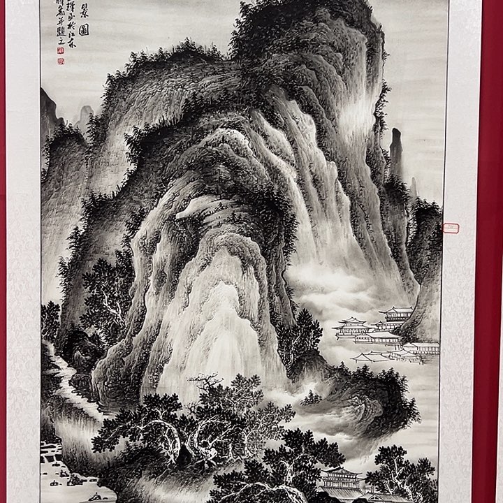 竖款晚上好呀……山水喜欢看看哦