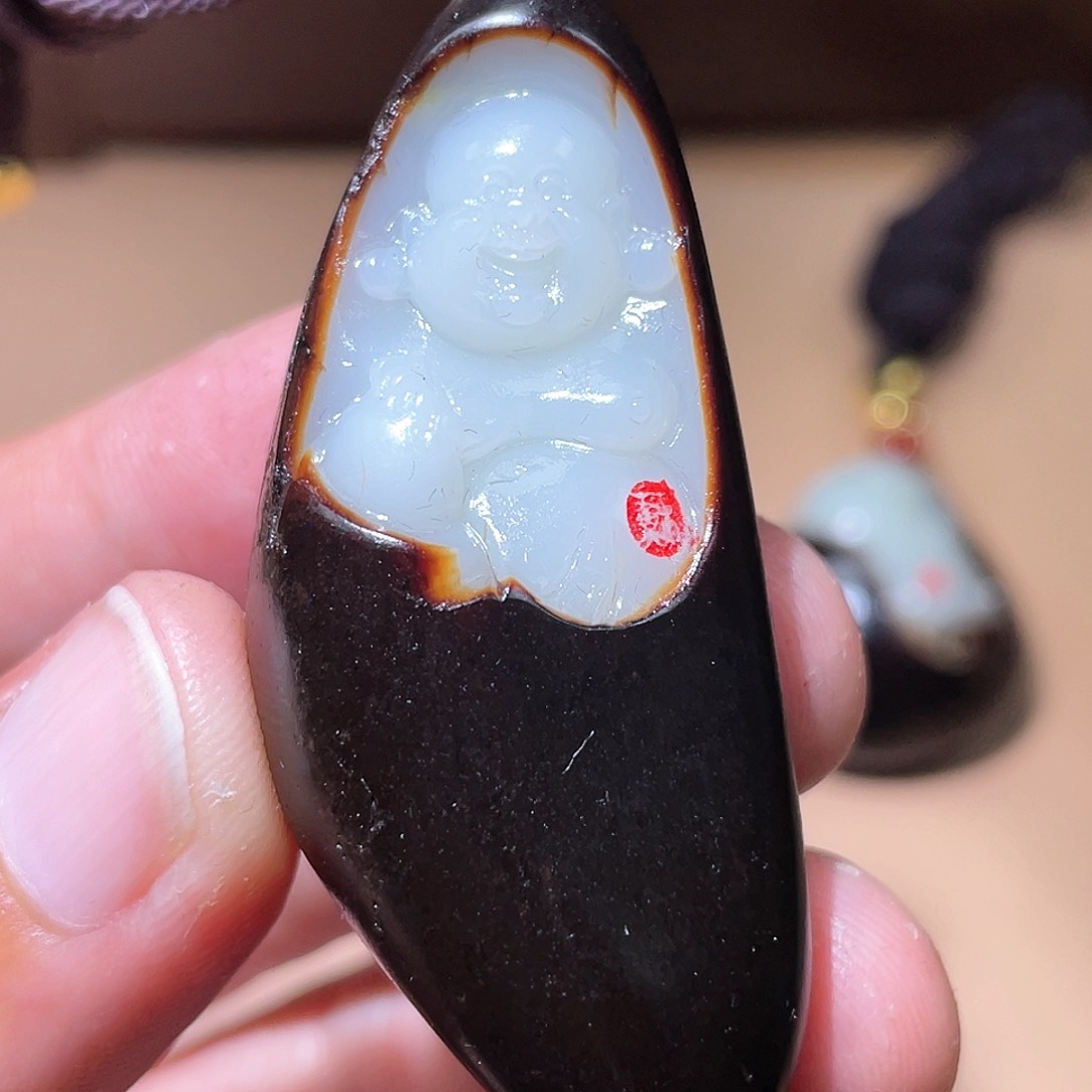 和田玉颈饰未镶嵌A7 