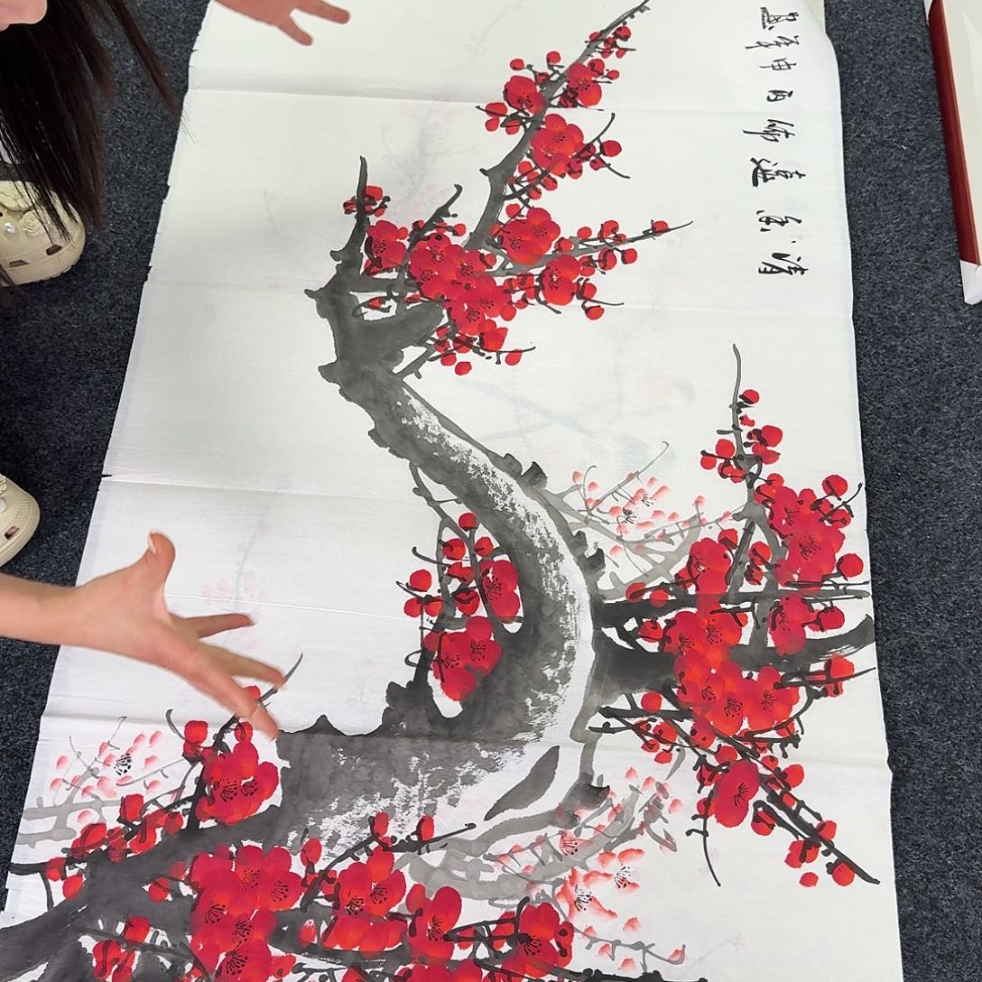 纯手绘年画好作品